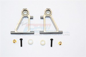 ALLOY FRONT LOWER ARM SET TAMIYA TT-01 - Gun silver - TT055-GS