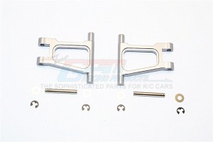 GPM TT057 ALLOY REAR UPPER ARM SET TAMIYA TT-01 - Gun silver - TT057-GS
