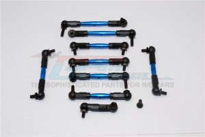 ALUMINIUM  STEERING & PUSH RODS TAMIYA TB-04 - TB4160-B-BEBK