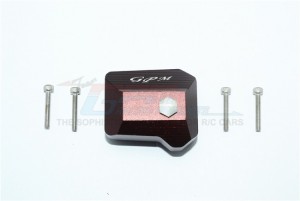 GPM TRX4012A ALUMINUM FRONT/REAR GEARBOX COVER TRAXXAS 1/10 TRX4 - Brown - TRX4012A-BR