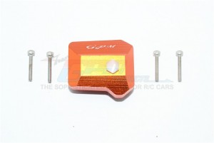 GPM TRX4012A ALUMINUM FRONT/REAR GEARBOX COVER TRAXXAS 1/10 TRX4 - TRX4012A-OR