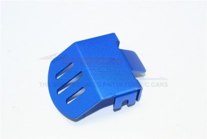 ALUMINUM F/R GEAR BOX BOTTOM PROTECTOR MOUNT TRAXXAS 1/10 TRX4 - Blue - TRX4333-B