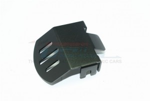 ALUMINUM F/R GEAR BOX BOTTOM PROTECTOR MOUNT TRAXXAS 1/10 TRX4 - Black - TRX4333-BK