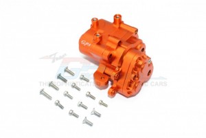 GPM TRX4038 ALUMINUM CENTER GEARBOX TRAXXAS 1/10 TRX4 TRX-6 DEFENDER TRAIL CRAWLER - Orange - TRX4038-OR