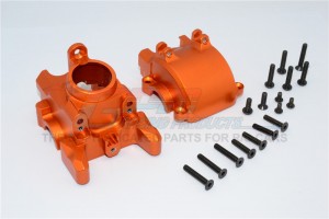 ALUMINIUM FRONT AXLE HOUSING MOUNT AXIAL YETI XL MONSTER - YTL012-OR