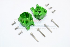 GPM TRX4013C ALUMINUM REAR GEAR BOX MOUNTS  1/10 TRX4 DEFENDER TRAIL CRAWLER - Green - TRX4013C-G
