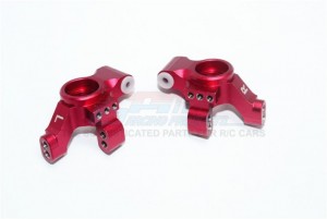 GPM GT022 ALUMINUM REAR KNUCKLE ARM TRAXXAS 1/10 4WD FORD GT4-TEC 2.0 - Red - GT022-R
