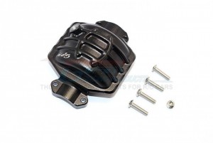 GPM YTL013C ALUMINIUM REAR AXLE COVER 1/8 RC AXIAL YETI XL MONSTER - YTL013C-BK