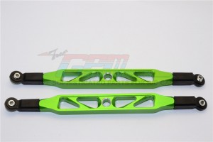 GPM YTL014RPN ALUMINIUM REAR UPPER CHASSIS LINK  PARTS 1/8 RC AXIAL YETI XL MONSTER - Green - YTL014RPN-G