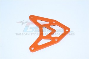 GPM YTL015 ALUMINIUM FRONT UPPER PLATE 1/8 RC AXIAL YETI XL MONSTER - YTL015-OR