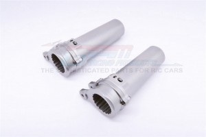 GPM YTL022N ALUMINIUM STRAIGHT AXLE ADAPTER 1/8 RC AXIAL YETI XL MONSTER - YTL022N-GS