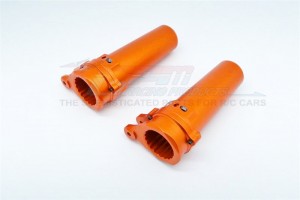 GPM YTL022N ALUMINIUM STRAIGHT AXLE ADAPTER 1/8 RC AXIAL YETI XL MONSTER - YTL022N-OR