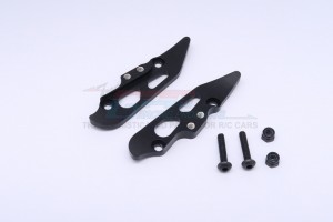 GPM YTL030 ALUMINIUM REAR DAMPER MOUNT 1/8 RC AXIAL YETI XL MONSTER - YTL030-BK