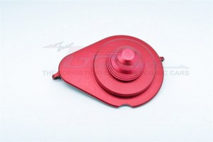GPM YTL038GCN ALUMINIUM TRANSMISSION SPUR GEAR COVER 1/8 RC AXIAL YETI XL MONSTER - Red - YTL038GCN-R
