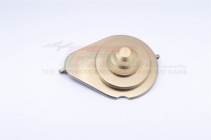 GPM YTL038GCN ALUMINIUM TRANSMISSION SPUR GEAR COVER 1/8 RC AXIAL YETI XL MONSTER - YTL038GCN-TIT