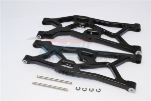 GPM YTL055 ALUMINIUM FRONT LOWER SUSPENSION ARM 1/8 RC AXIAL YETI XL MONSTER - YTL055-BK