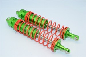 ALUMINIUM FRONT/REAR ADJUSTABLE DAMPER  (150MM) WITH 6MM STEEL SHAFTAXIAL YETI XL MONSTER - YTL150F/R-G-OR