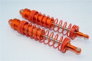 ALUMINIUM FRONT/REAR ADJUSTABLE DAMPER  (150MM) WITH 6MM STEEL SHAFTAXIAL YETI XL MONSTER - YTL150F/R-OR-OR