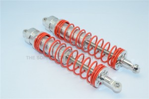 ALUMINIUM FRONT/REAR ADJUSTABLE DAMPER  (150MM) WITH 6MM STEEL SHAFTAXIAL YETI XL MONSTER - YTL150F/R-S-OR