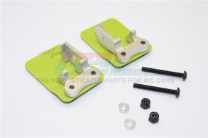 GPM ALUMINIUM PLASTIC REAR AXLE PROTECTOR MOUNT (L&R) 1/8 AXIAL YETI XL MONSTER - YTL268R-S