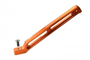 GPM MAS016R ALUMINUM REAR CHASSIS LINK ARRMA 1/10 SENTON 6S BLX - Orange - MAS016R-OR