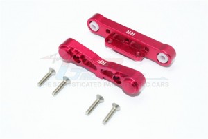 GPM MAK009 ALUMINUM REAR LOWER SUSPENSION MOUNT ARRMA 1/8 KRATON / INFRACTION / LIMITLESS / OUTCAST 6S - Red - MAK009-R
