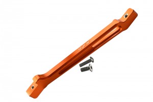 GPM MAK016F ALUMINUM FRONT STEERING SUPPORT MOUNT ARRMA 1/8 KRATON / TYPHON / OUTCAST / NOTORIOUS 6S - Orange - MAK016F-OR