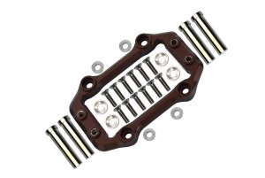 GPM MAK024 ALUMINUM SERVO MOUNT ARRMA 1/8 KRATON 6S - Brown - MAK024-BR