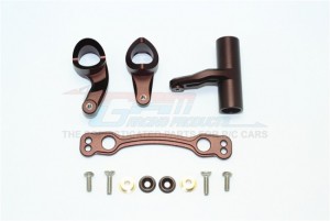 GPM MAK048 ALUMINUM STEERING ASSEMBLY ARRMA 1/8 KRATON OUTCAST NOTORIOUS 6S - Brown - MAK048-BR