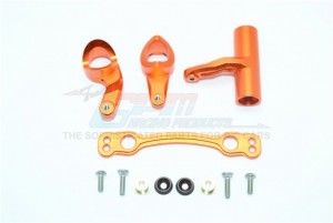 GPM MAK048 ALUMINUM STEERING ASSEMBLY ARRMA 1/8 KRATON OUTCAST NOTORIOUS 6S - Orange - MAK048-OR