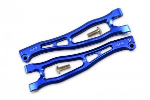 GPM MAK054 ALUMINUM FRONT UPPER ARMS ARRMA 1/8 KRATON 6S - Blue - MAK054-B