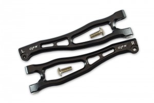 GPM MAK054 ALUMINUM FRONT UPPER ARMS ARRMA 1/8 KRATON 6S - Black - MAK054-BK