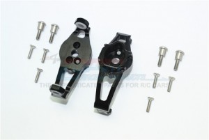 GPM TRX4019 ALUMINUM FRONT C HUBS 1/10 TRX4 DEFENDER TRAIL CRAWLER - Black - TRX4019-BK