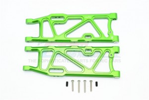 GPM MAK056 ALUMINUM REAR LOWER ARMS ARRMA 1/8 KRATON / OUTCAST / NOTORIOUS / 6S - Green - MAK056-G