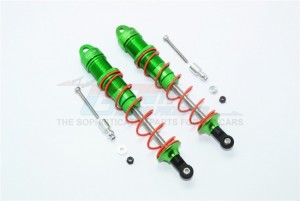 ALUMINUM REAR ADJUSTABLE DAMPERS 135MM  ARRMA 1/8 KRATON 6S - Green - MAK135R-G-OR-BEBK