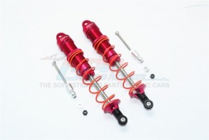 ALUMINUM REAR ADJUSTABLE DAMPERS 135MM  ARRMA 1/8 KRATON 6S - Red - MAK135R-R-OR-BEBK