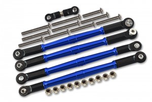 GPM MAK160 ALUMINUM TURNBUCKLES  ARRMA 1/8 KRATON / OUTCAST 6S - Blue - MAK160-B-BEBK