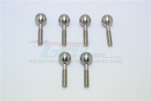 STAINLESS STEEL PILLOW BALL FOR REAR KNUCKLE ARMS ARRMA 1/8 KRATON 6S - MAN007SR-OC