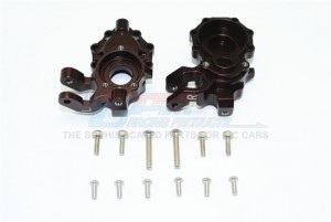 GPM TRX4021B ALUMINUM FRONT KNUCKLE ARMS 1/10 TRX4 DEFENDER TRAIL CRAWLER - Brown - TRX4021B-BR