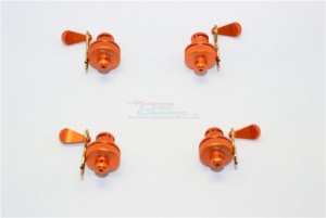 GPM MAN201FR ALUMINIUM FRONT & REAR MAGNETIC BODY MOUNT ARRMA 1/8 KRATON 6S - MAN201FR-OR