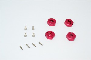 ALLOY HEX ADAPTER TEAM LOSI MINI EIGHT BUGGY - M8010-R