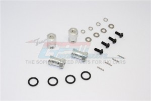 ALLOY HEX WIDENERS (+15MM) TEAM LOSI MINI EIGHT BUGGY - M8010/+15MM-S