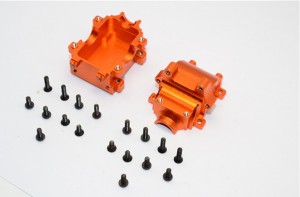ALLOY REAR GEAR BOX  TEAM LOSI MINI EIGHT BUGGY - M8013-OR
