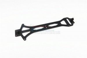 ALLOY UPPER DECK WITH POSTS  TEAM LOSI MINI EIGHT BUGGY - M8014-BK