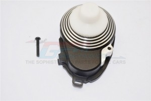 ALUMINIUM CENTER GEAR COVER VATERRA K5 BLAZER ASCENDER - Black - K5038G-BK