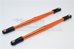 GPM K5056 ALUMINIUM 4MM ANTI-THREAD REAR LOWER  LINK (125MM LONG) 1/10 VATERRA K5 BLAZER ASCENDER - K5056-OR-BEBK