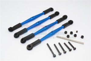 ALUMINIUM FRONT ANTI-THREAD TIE ROD 110MM FOR 308MM WHEELBASE VATERRA K5 BLAZER ASCENDER - K5160/308F-B-BEBK