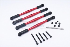 ALUMINIUM FRONT ANTI-THREAD TIE ROD 110MM FOR 308MM WHEELBASE VATERRA K5 BLAZER ASCENDER - K5160/308F-R-BEBK