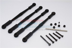 ALUMINIUM REAR ANTI-THREAD TIE ROD 121MM FOR 308MM WHEELBASE VATERRA K5 BLAZER ASCENDER - K5160/308R-BK-BEBK