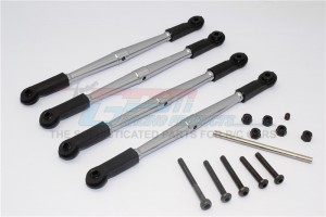 ALUMINIUM REAR ANTI-THREAD TIE ROD 121MM FOR 308MM WHEELBASE VATERRA K5 BLAZER ASCENDER - K5160/308R-GS-BEBK